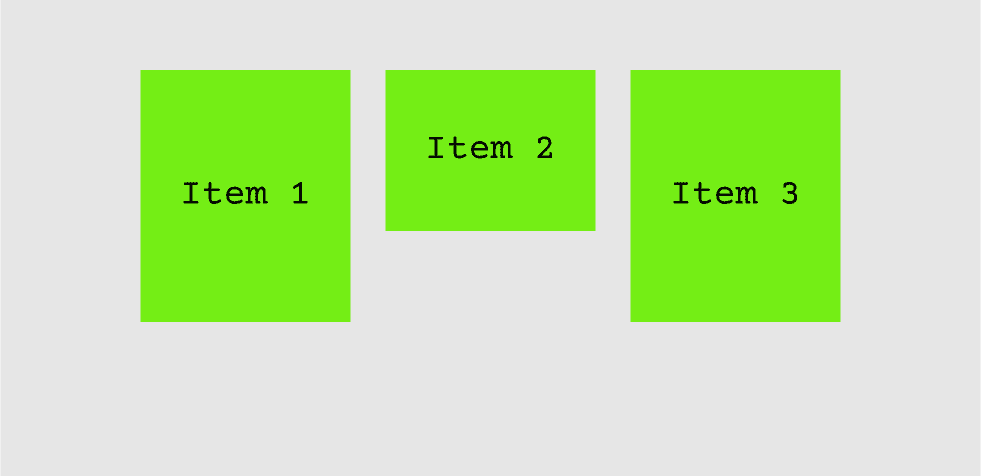 flexbox post align items flex start