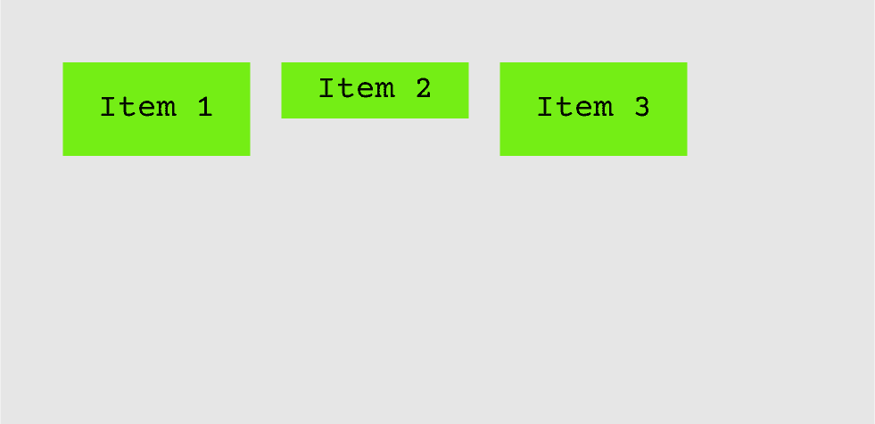 flexbox post align self start